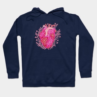 HEART WITH FLOWERS Hoodie